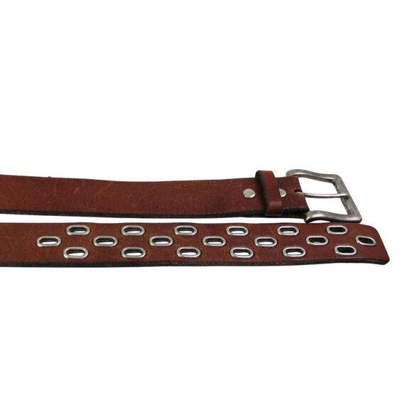 B.A.D. BROWN GENUINE LEATHER 1 3/8"Wd DRESS CASUAL MEN'S BELT Size 36 (*19 - Picture 12 of 13